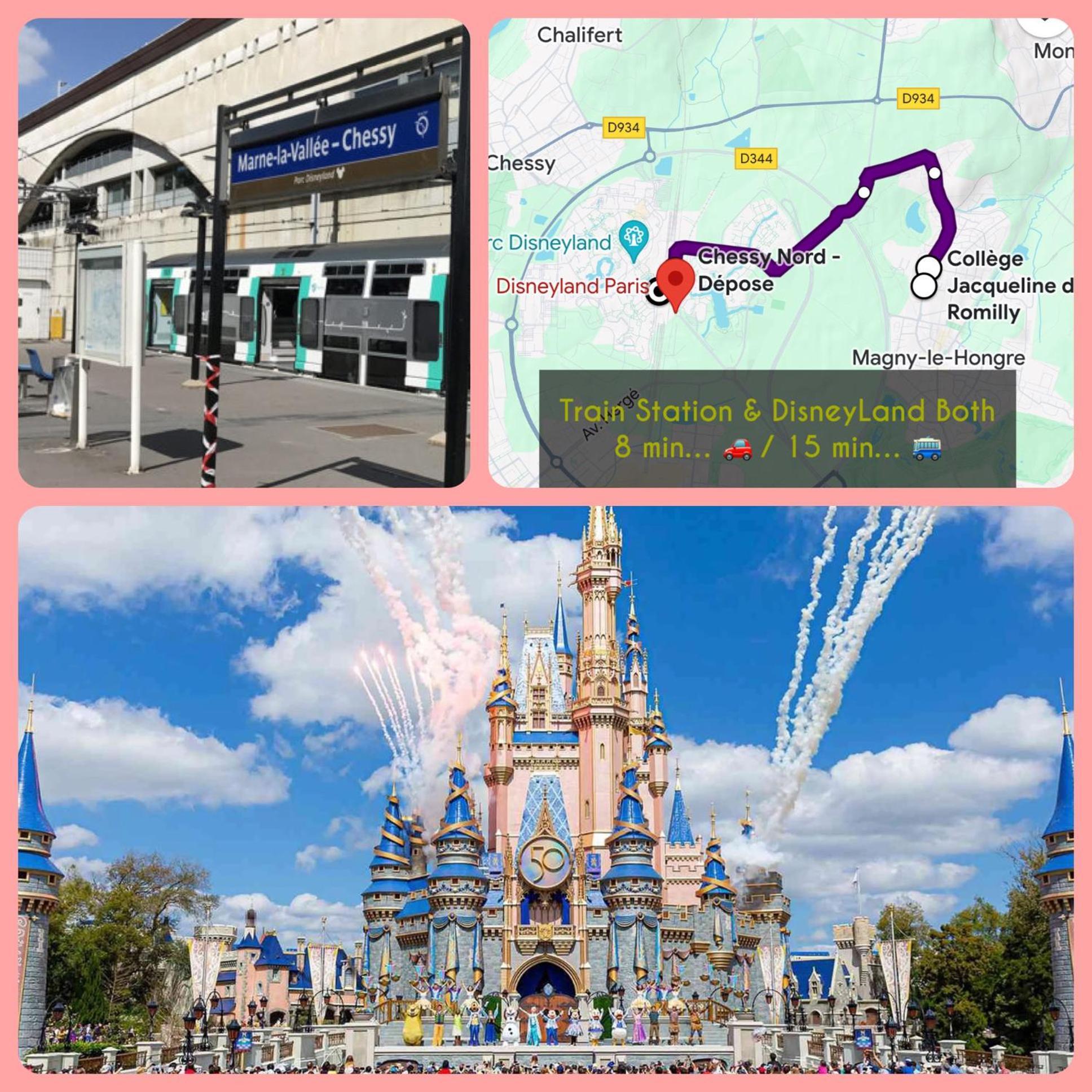 Once Upon A Time - 7Min From Disneyland - Free Private Parking - Self Checkin - Balcony - Barbecue ماني لو أونغر المظهر الخارجي الصورة