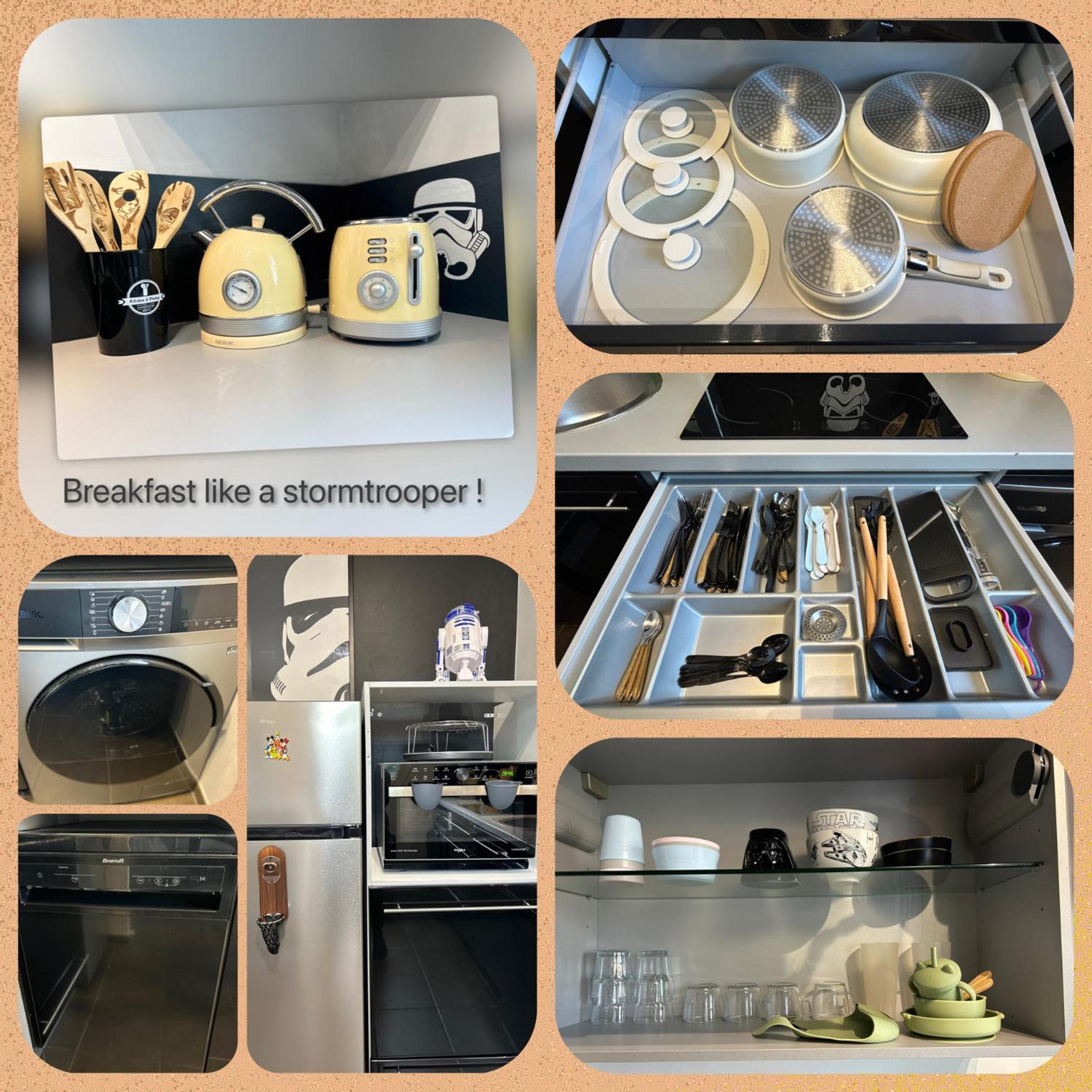 Once Upon A Time - 7Min From Disneyland - Free Private Parking - Self Checkin - Balcony - Barbecue ماني لو أونغر المظهر الخارجي الصورة